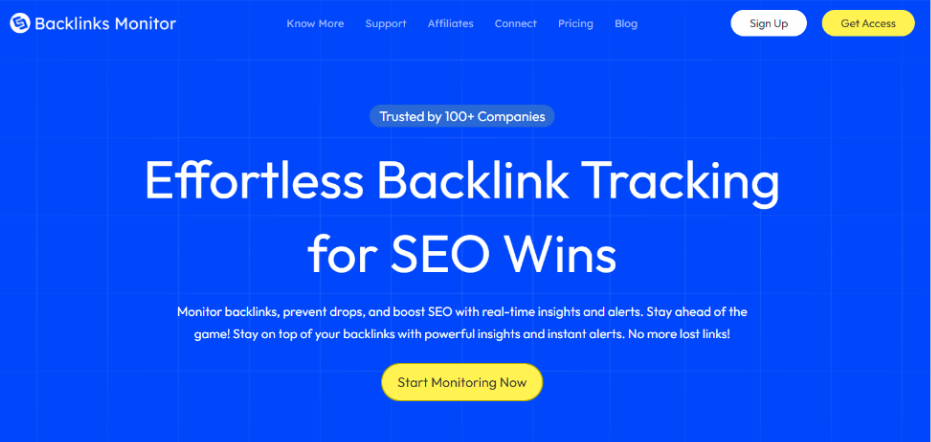 Backlinks Monitor Backlinks Monitor