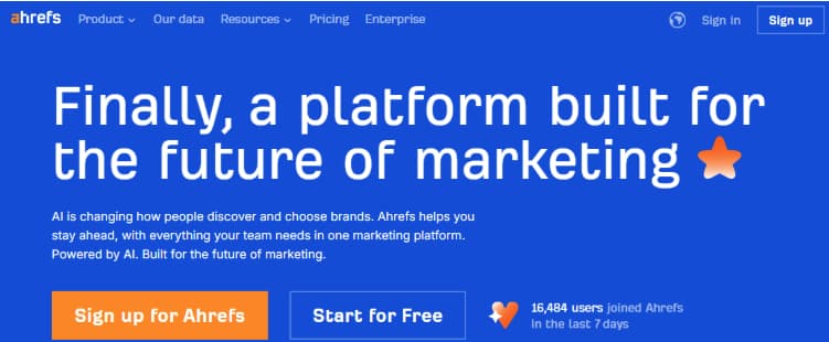 Ahrefs website - SEO Tools Similar To Semrush Ahrefs website - SEO Tools Similar To Semrush